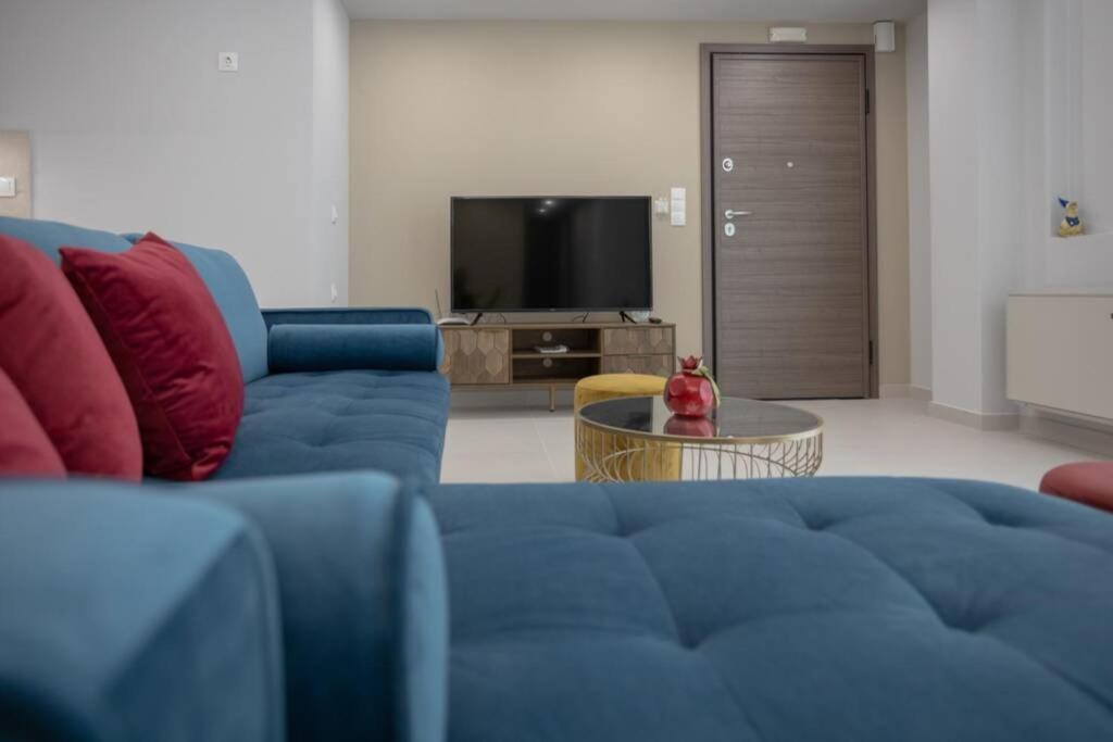 Mela Luxury Apartments Maroulas ภายนอก รูปภาพ