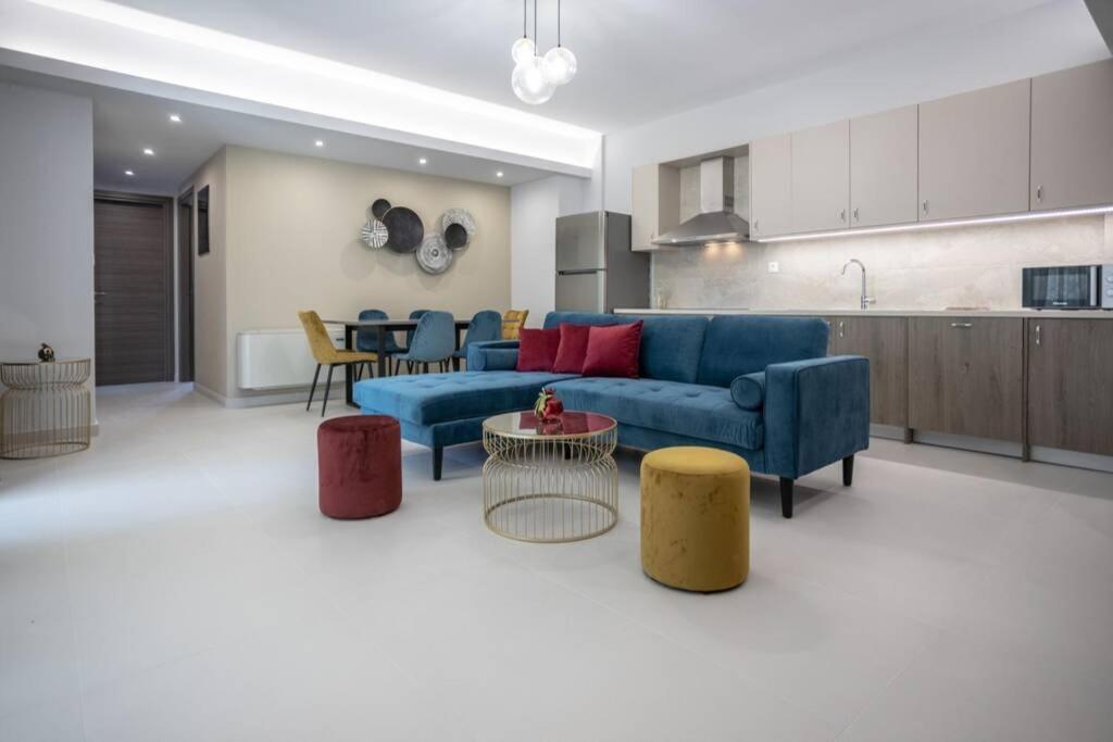 Mela Luxury Apartments Maroulas ภายนอก รูปภาพ