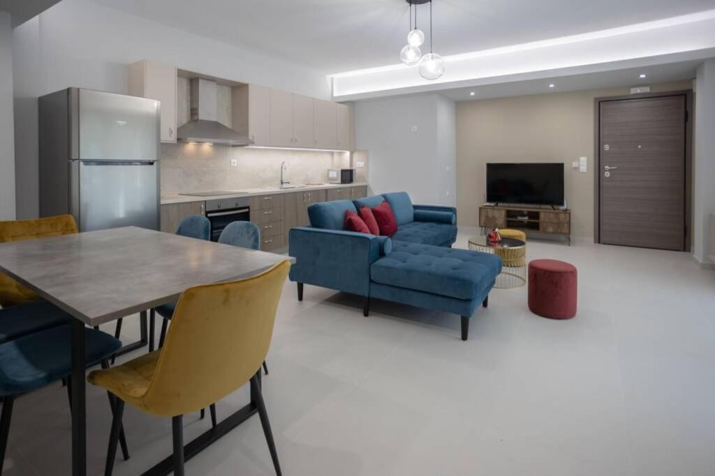 Mela Luxury Apartments Maroulas ภายนอก รูปภาพ